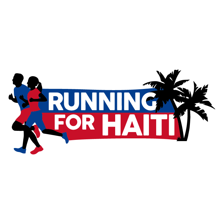 Running for Haiti shirt design - zoomed