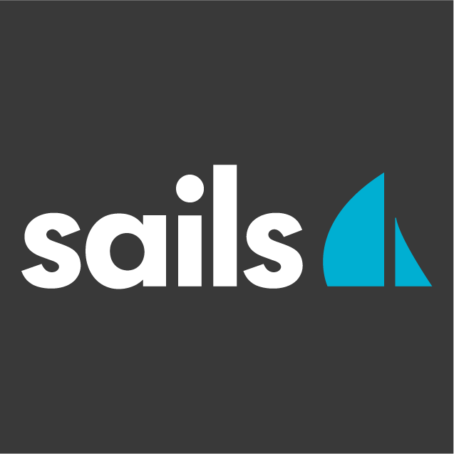Sails.js T-Shirt Fundraiser to Support the Software Freedom Conservancy shirt design - zoomed