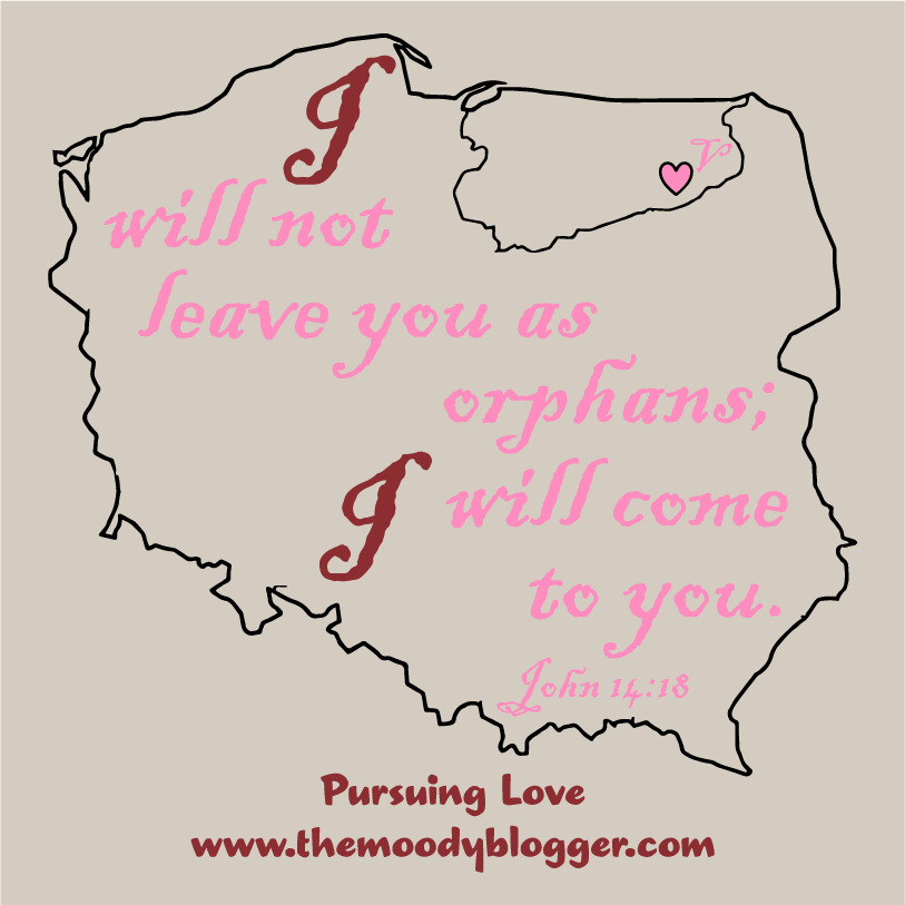 Pursuing Love in Poland - Getting Baby Girl shirt design - zoomed