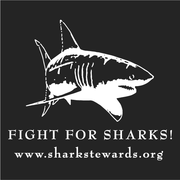 Fight for Sharks at Shark Week shirt design - zoomed