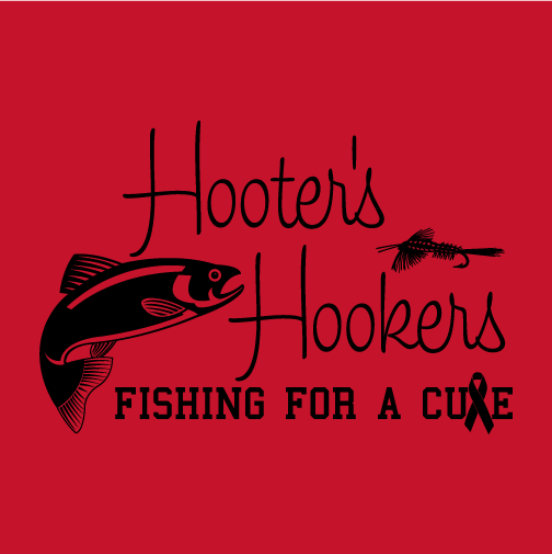 Hooter's Hookers Brain Cancer Awareness 5k - UPMC shirt design - zoomed