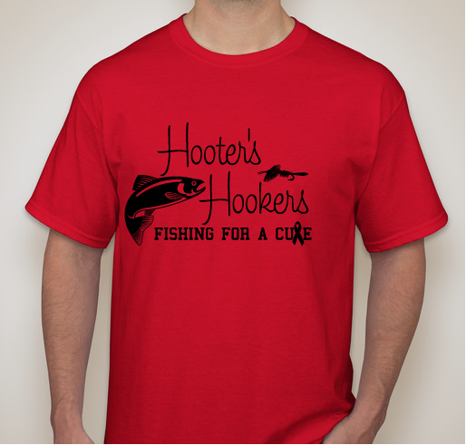 Hooter's Hookers Brain Cancer Awareness 5k - UPMC Fundraiser - unisex shirt design - front