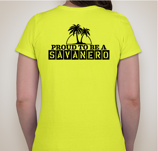 SAVAN CLEAN-UP AND RESTORE FUND Fundraiser - unisex shirt design - back