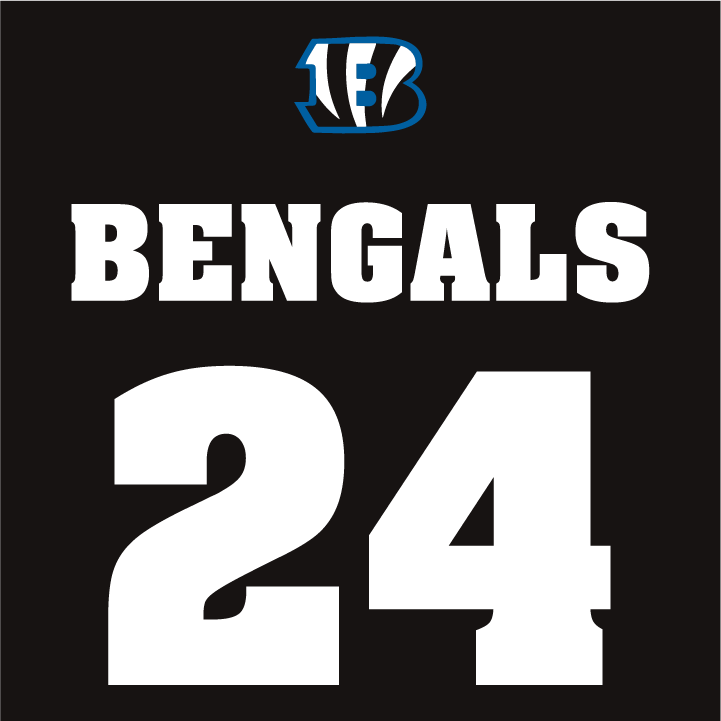 Blake Bengals Juniors shirt design - zoomed