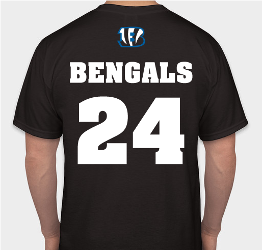 Blake Bengals Juniors Fundraiser - unisex shirt design - back