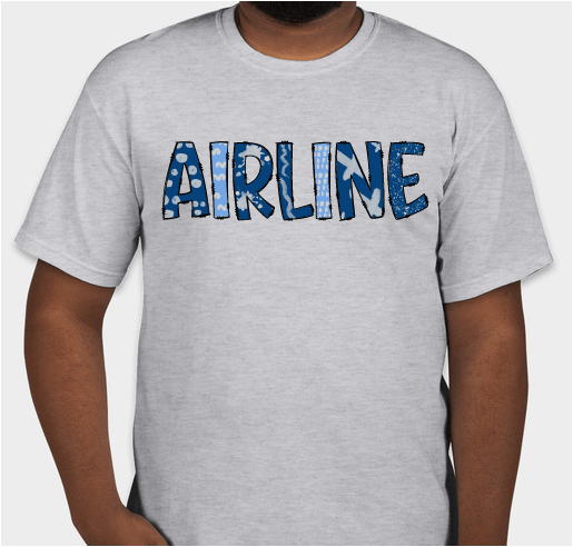 Beta has Airline Spirit Fundraiser - unisex shirt design - front