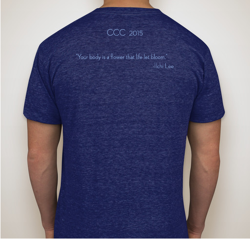 Arthritis Foundation's California Coast Classic Fundraiser - unisex shirt design - back