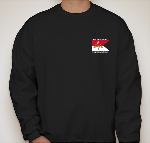 1-6 CAV Kiowa World Tour Apparel Fundraiser - unisex shirt design - front