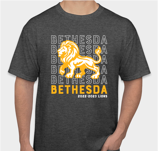 2022-2023 Bethesda Elementary Back to School T Shirts Fundraiser - unisex shirt design - front