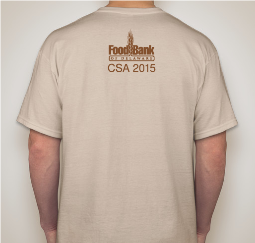 FBD CSA Program T-Shirts Fundraiser - unisex shirt design - back