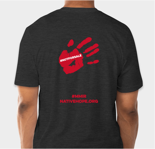 Rally Together | Native Hope Fundraiser - unisex shirt design - back