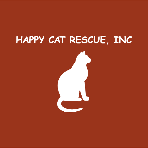 Happy Cat Rescue Veterinary Fund shirt design - zoomed