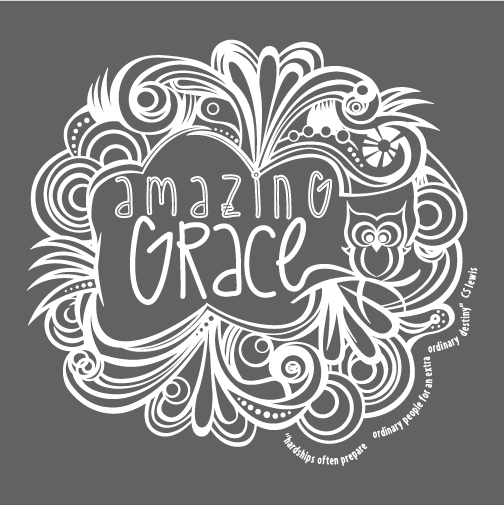 Amazing Grace shirt design - zoomed