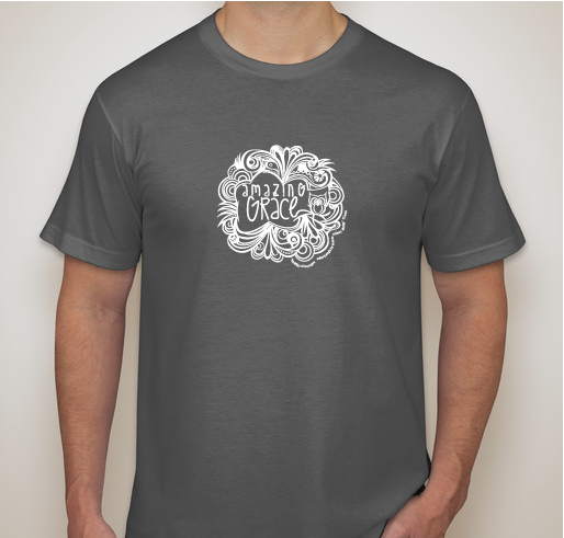 Amazing Grace Fundraiser - unisex shirt design - front