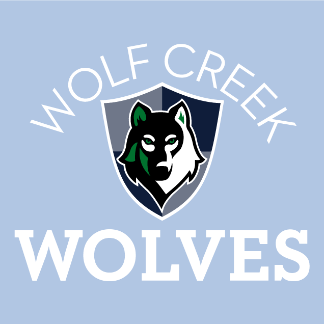 Wolf Creek Elementary Grade Level Spirit Shirts shirt design - zoomed