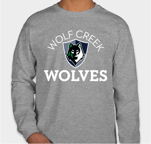 Wolf Creek Elementary Grade Level Spirit Shirts Fundraiser - unisex shirt design - front