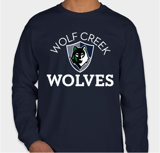 Wolf Creek Elementary Grade Level Spirit Shirts Fundraiser - unisex shirt design - front