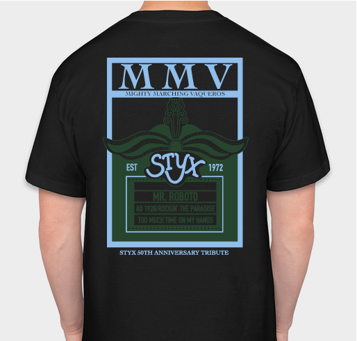 IHS VIMB Marching Band Season Show Shirt Fundraiser - unisex shirt design - back