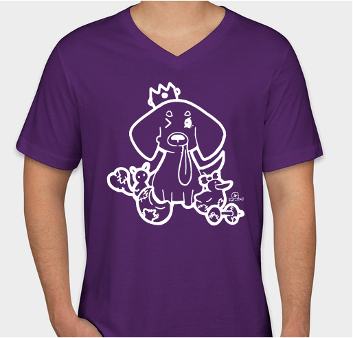 Tesla and Her Toys! Fundraiser - unisex shirt design - small