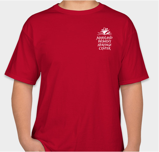 MD Women's Heritage Center ERA Now! T-Shirt Fundraiser - unisex shirt design - front