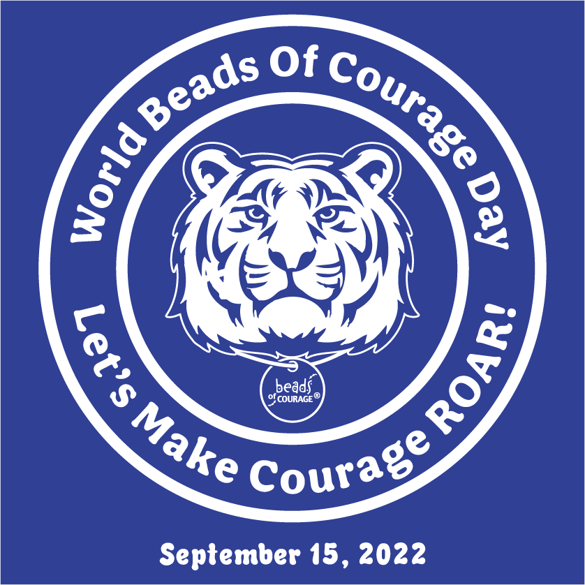 World Beads of Courage Day 2022 shirt design - zoomed