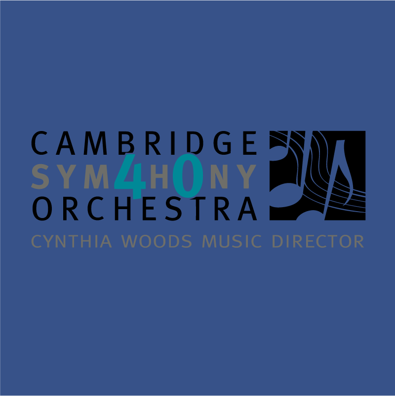 Happy 40th Birthday Cambridge Symphony Orchestra shirt design - zoomed