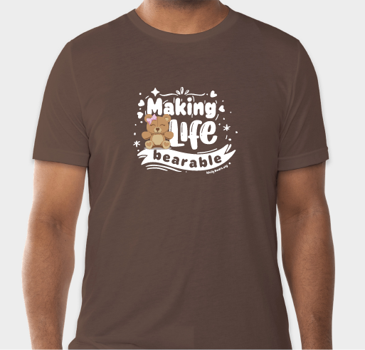 Molly Bears - "Making Life Bearable" Men & Women Fundraiser - unisex shirt design - small
