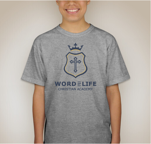 Word of Life Christian Academy Fall Spirit Wear Sale Fundraiser - unisex shirt design - back