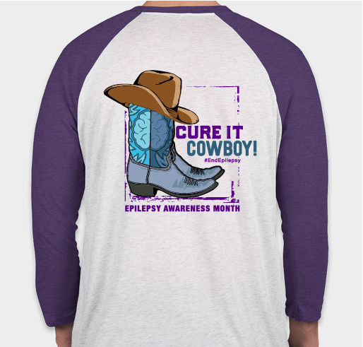 1in26 - Cure It Cowboy! Fundraiser - unisex shirt design - front