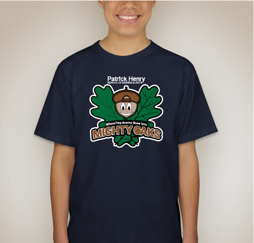 2022 PHSSA Spirit Wear Fundraiser shirt design - zoomed