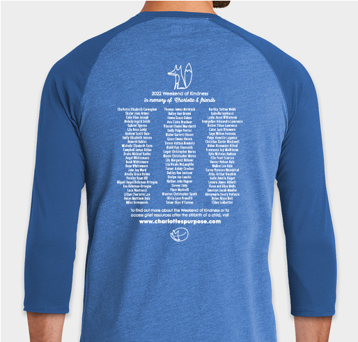 Fifth Annual Weekend of Kindness Project: Native Tree Trail & Bench Fundraiser - unisex shirt design - back