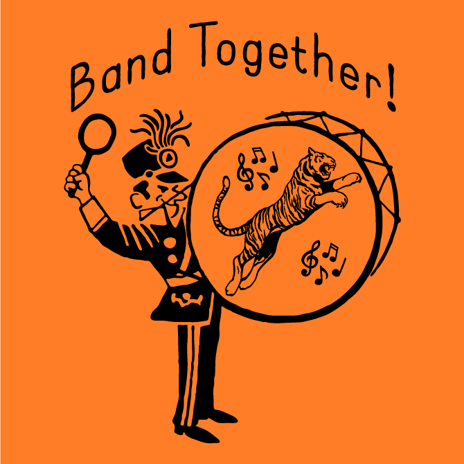 SPHS Music Booster's Annual Merch Sale shirt design - zoomed