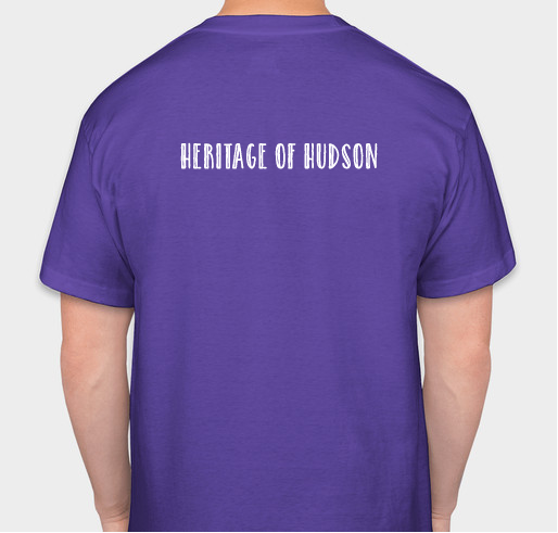 Walk to End Alzheimer's- Heritage Team Fundraiser - unisex shirt design - back