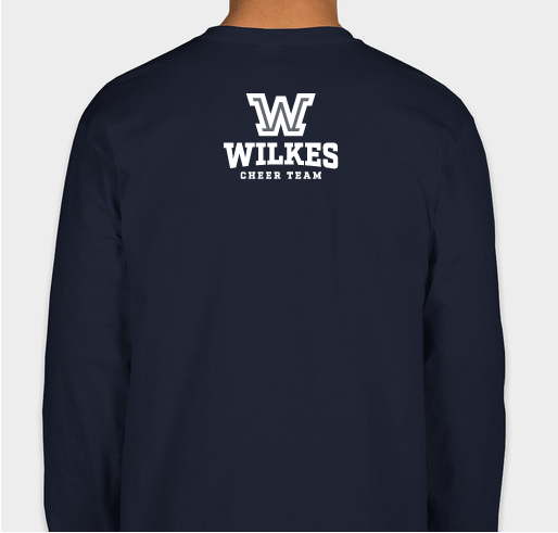 Her Fight is OUR Fight with Wilkes University Fundraiser - unisex shirt design - back