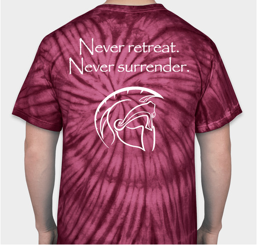 Home of the Spartans T-shirt 2022​ Fundraiser - unisex shirt design - back