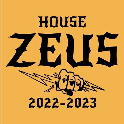 House Zeus T-shirts 2022 shirt design - zoomed