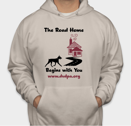 The road Home begins with You ! Fundraiser - unisex shirt design - front