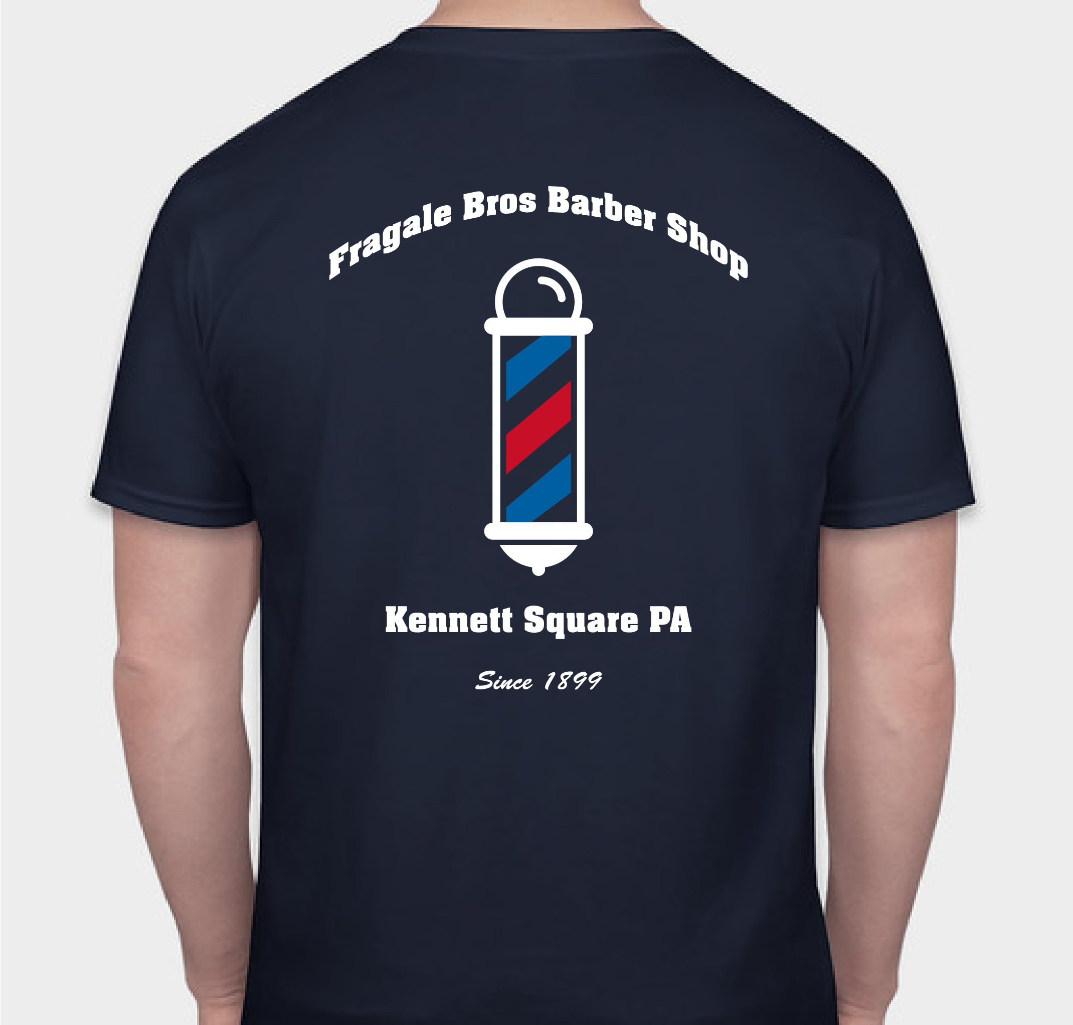 FragaleStrong T Shirt Fundraiser - unisex shirt design - back