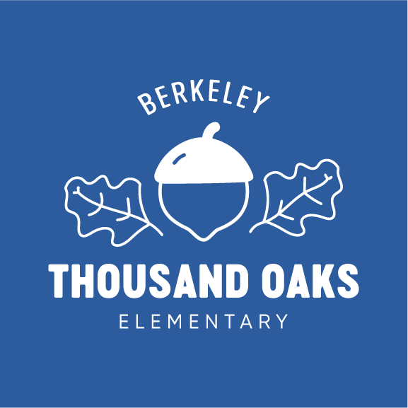 Thousand Oaks Elementary Spirit wear shirt design - zoomed