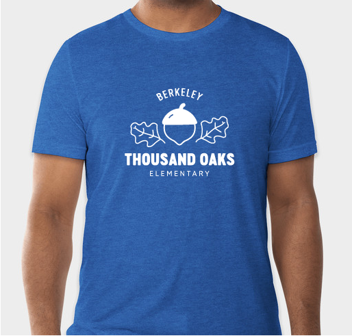Thousand Oaks Elementary Spirit wear Fundraiser - unisex shirt design - front
