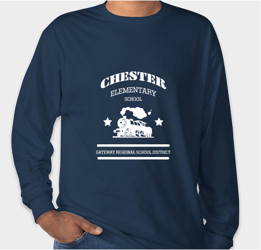 Chester Elementary School Fundraiser - unisex shirt design - back