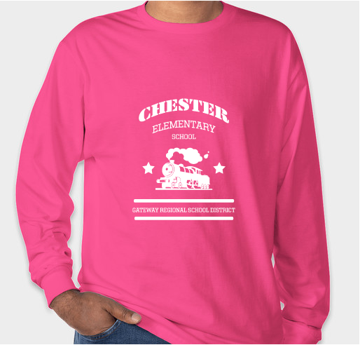 Chester Elementary School Fundraiser - unisex shirt design - front