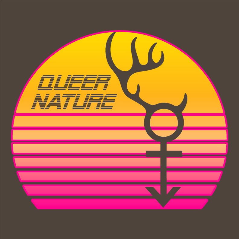 Queer Nature's 7 Year Anniversary! shirt design - zoomed