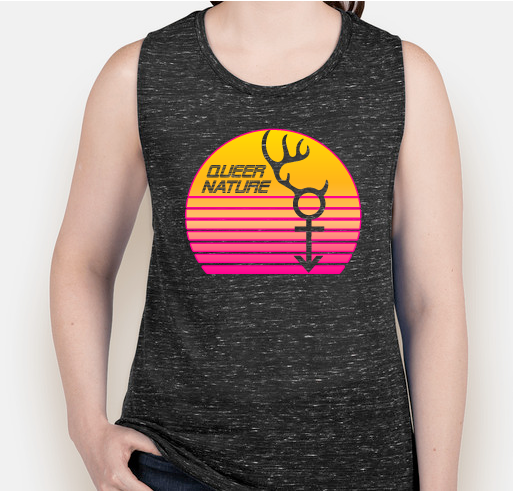 Queer Nature's 7 Year Anniversary! Fundraiser - unisex shirt design - front