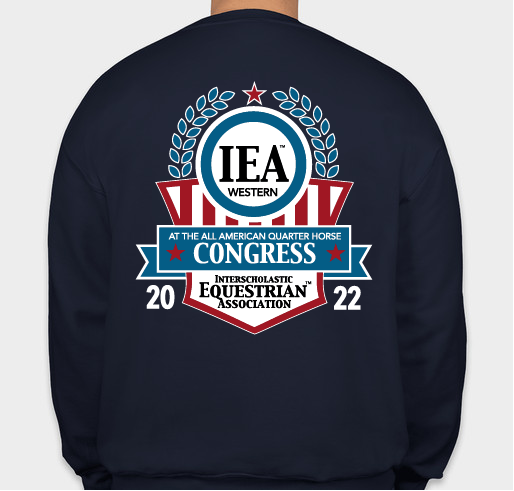 IEA@CONGRESS Western Show 2022 - Sale #2 Fundraiser - unisex shirt design - back