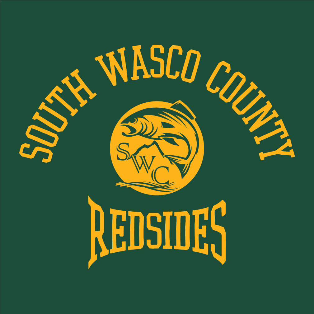South Wasco County High School - Class of 2026 shirt design - zoomed