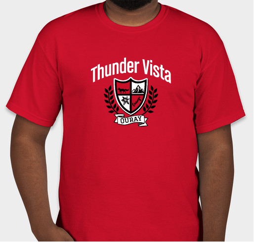 Thunder Vista House Gear - Ouray Fundraiser - unisex shirt design - front