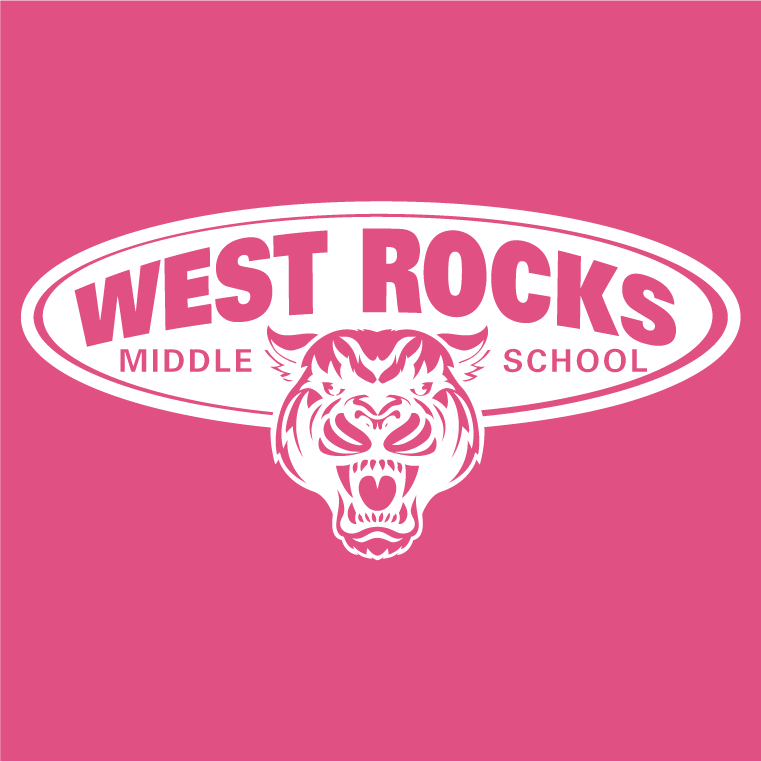 WRMS Pink Panthers Against Breast Cancer shirt design - zoomed