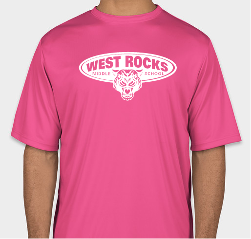WRMS Pink Panthers Against Breast Cancer Fundraiser - unisex shirt design - front