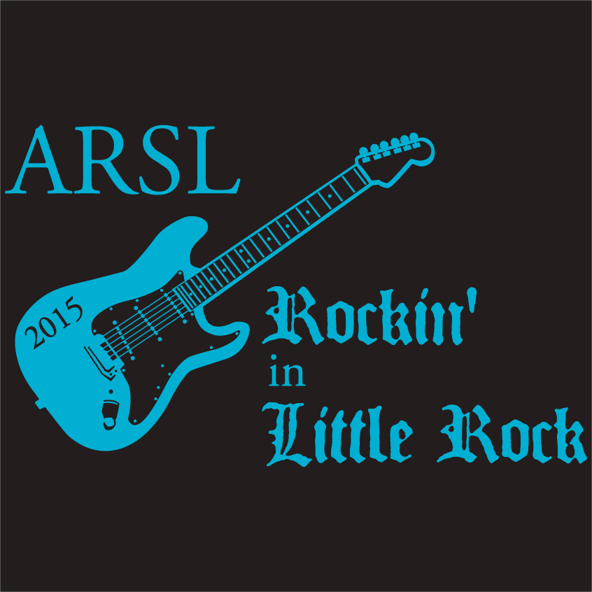 ARSL 2015 Conference shirt design - zoomed